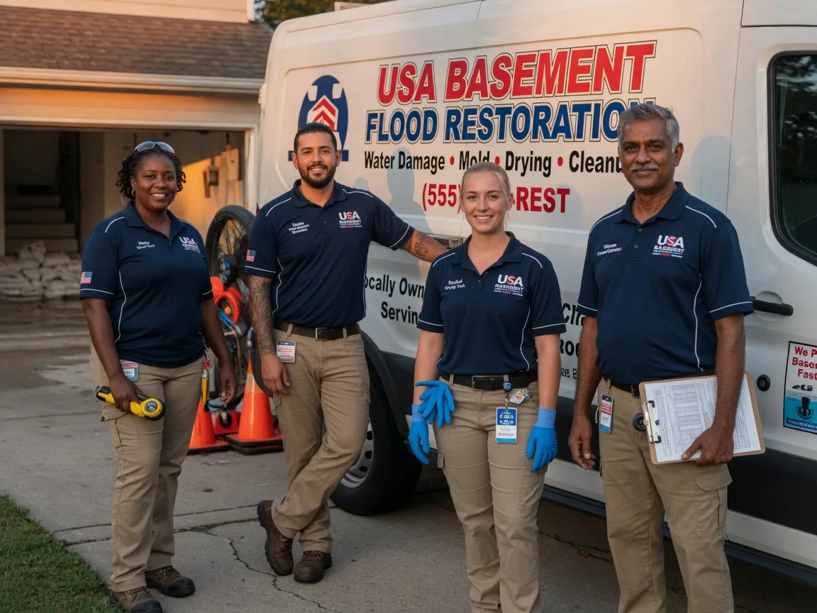 Basement Flood Cleanup company in Delta, OH
