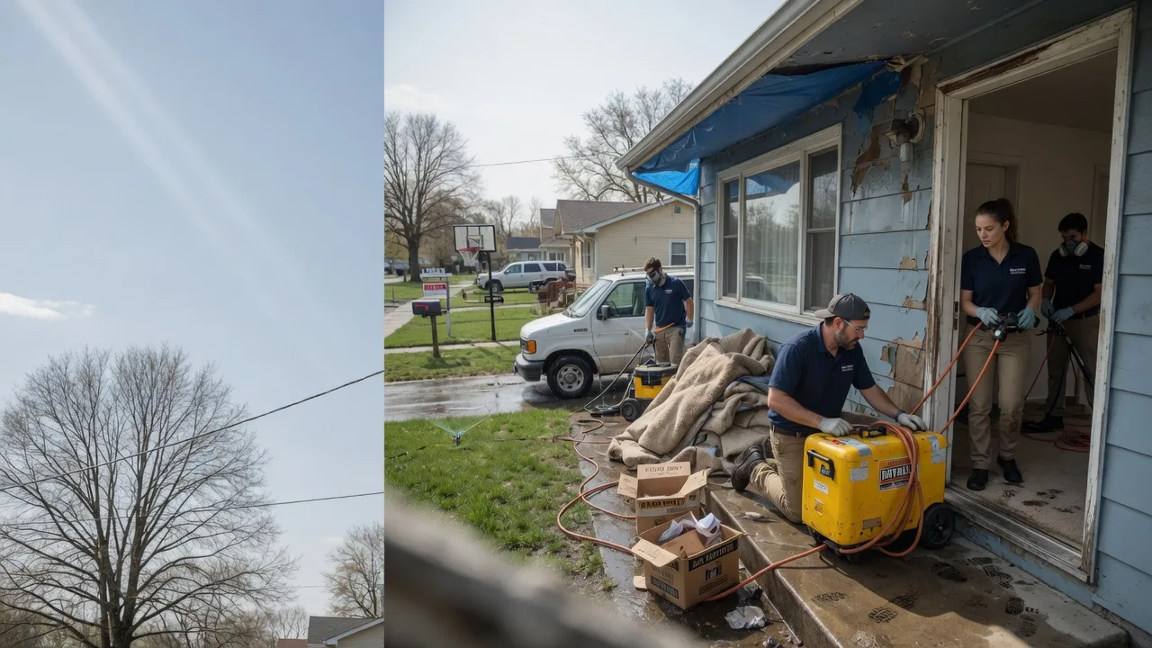 Basement Flood Cleanup in Delta, OH near me